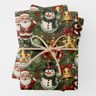 A Very Merry Ornament Party Wrapping Paper Sheet