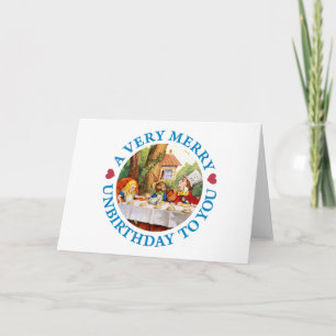 A VERY MERRY UNBIRTHDAY TO YOU HOLIDAY CARD