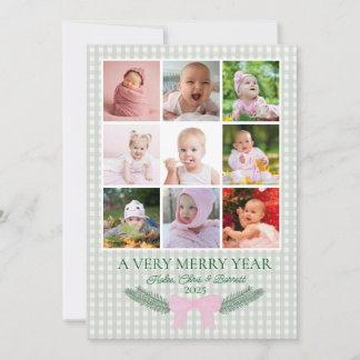 A very Merry Year, First Christmas, Photo Card