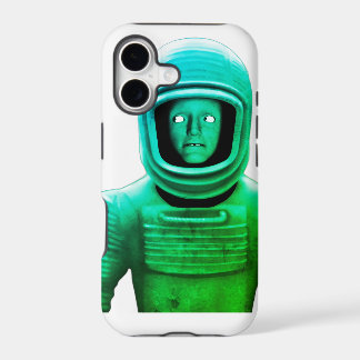 A Very Suspicious Guy In A Spacesuit On An iPhone