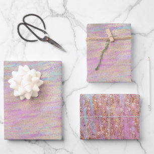 A Very Unicorn Sparkle Glitzy Gold Christmas Wrapping Paper Sheet