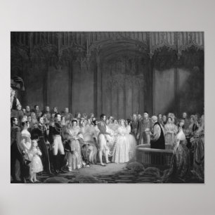 A Very Victorian Wedding Poster