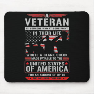 A Veteran Mouse Pad
