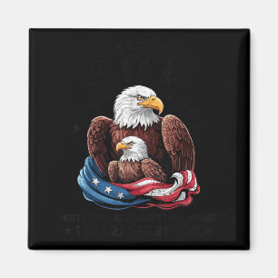 A Veteran Son was Raised by Hero Flag Military Magnet