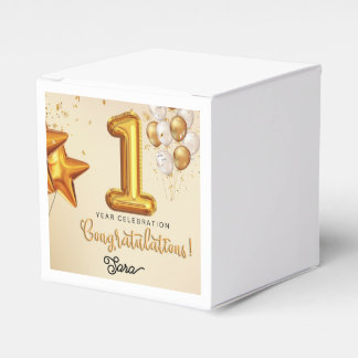 A Vibrant Celebration of one year Favour Box