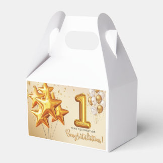 A Vibrant Celebration of one year Favour Box