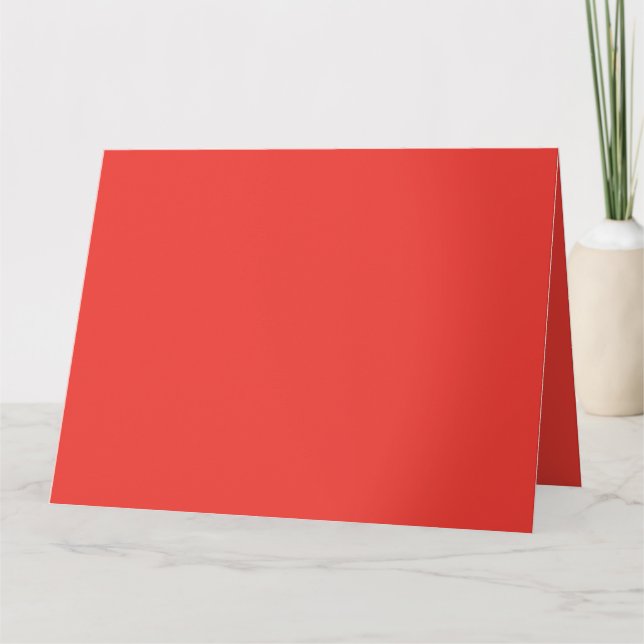 A vibrant display of colour transitions from deep  card (Front)