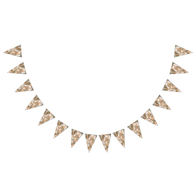 A vibrant fabric design featuring intricate floral bunting  (All)