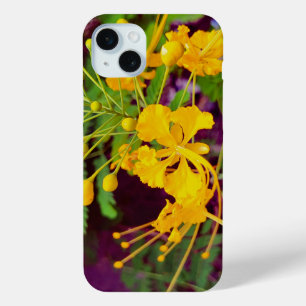 A vibrant floral touch classic design  iPhone 15 mini case