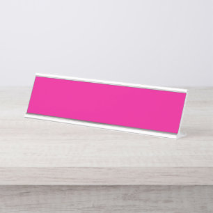 A vibrant gradient of colors transitions seamlessl desk name plate