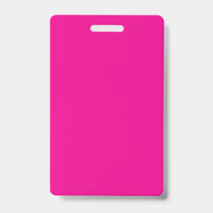 A vibrant gradient of colours transitions seamless ID badge