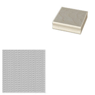 A vibrant gradient of colours transitions seamless rubber stamp