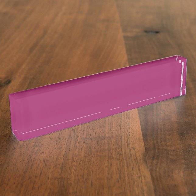 A vibrant gradient of colours transitions smoothly nameplate (Side)