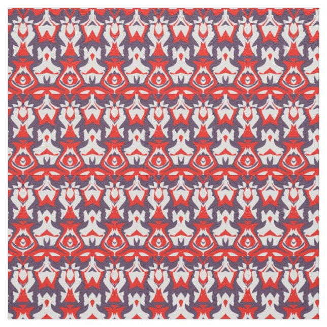 A vibrant multicolor classic fabric pattern design (Swatch)