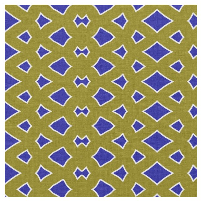 A vibrant multicolor classic fabric print pattern  (Close Up)