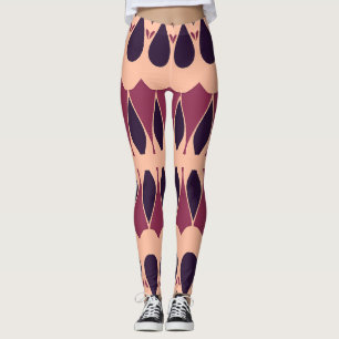 A vibrant multicolor classic "Ratti_Creative_Arts" Leggings