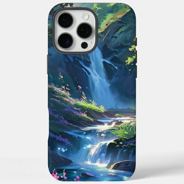 A vibrant nature iPhone 16 Pro Max case (Back)