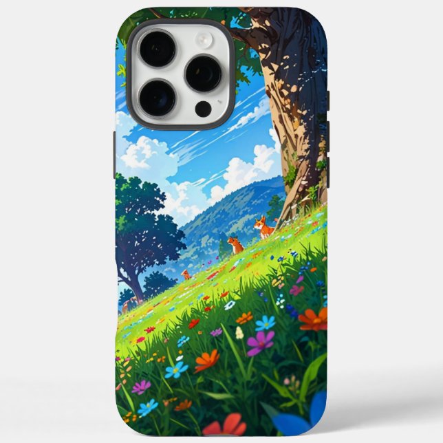 A vibrant nature iPhone 16 Pro Max case (Back)