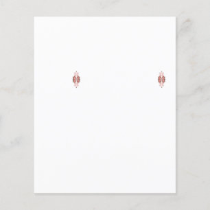 A vibrant red graphic features a creative floral d flyer