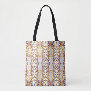 A vibrant trendy multiple colour classic design t tote bag