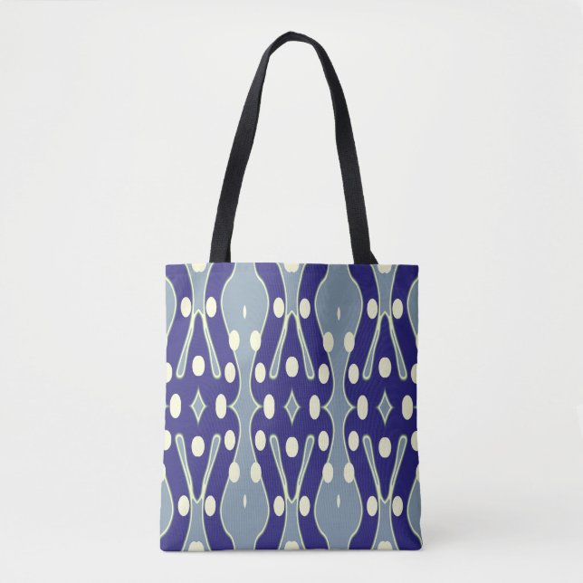 A vibrant trendy multiple colour classic design  t tote bag (Front)