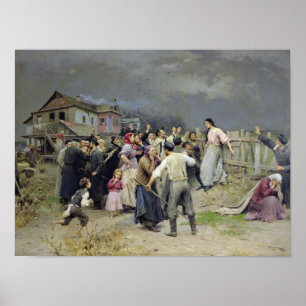 A victim of fanaticism, 1899 poster