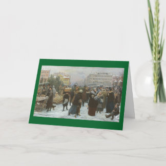 A Victorian Christmas Holiday Card