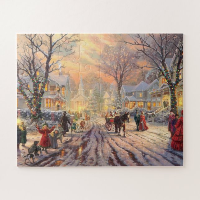 A Victorian Christmas Jigsaw Puzzle (Horizontal)