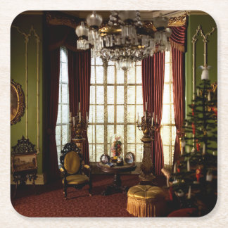 A Victorian Christmas - Paper Coaster