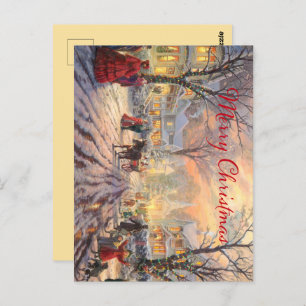 A Victorian Christmas  Postcard