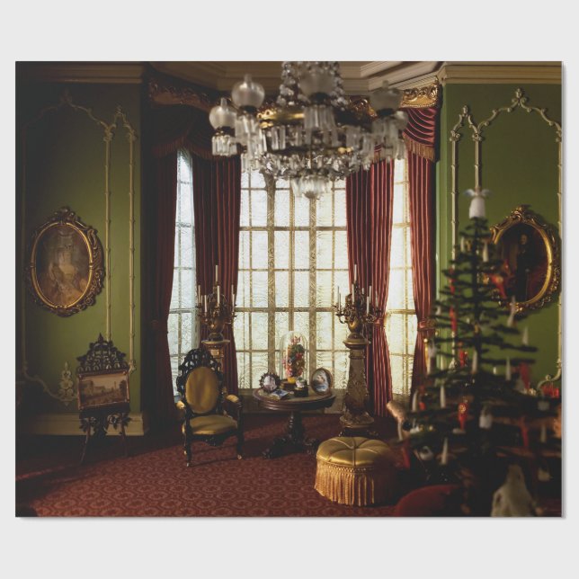 A Victorian Christmas - Wrapping Paper (Flat)