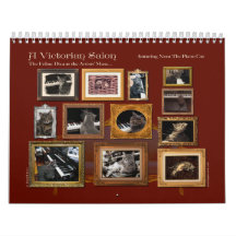 A Victorian Salon Calendar - Featuring Nora