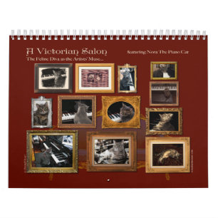 A Victorian Salon Calendar - Featuring Nora