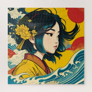 A Vietnamese Girl in Full Bloom Jigsaw Puzzle