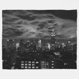 A view from above: Autumn in Central Park 01 Fleece Blanket