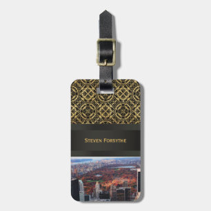 A view from above: Autumn in Central Park 01 Luggage Tag