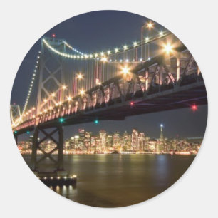 A View From Treasure Island Classic Round Sticker