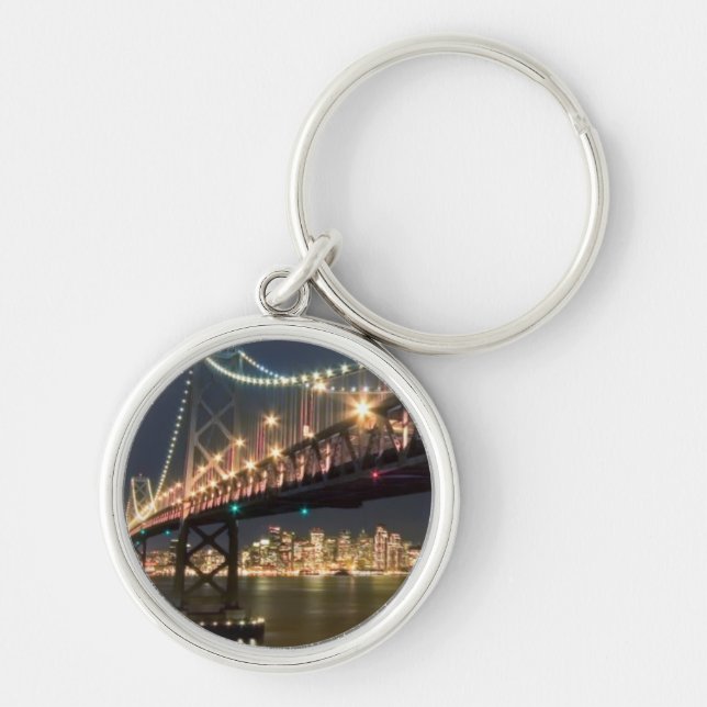 A View From Treasure Island Key Ring (Front)