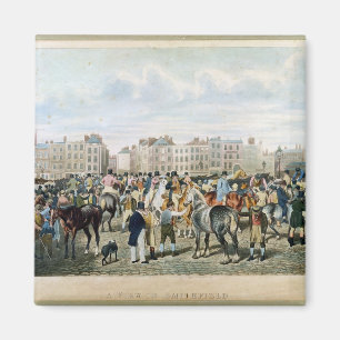 A View in Smithfield engraved by F.C. & C. Lewis Magnet