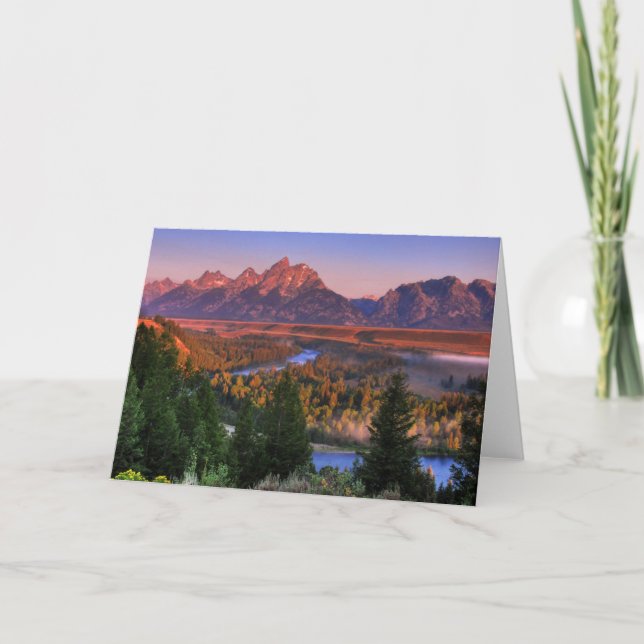 A View in the Morning Card (Front)