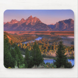 A View in the Morning Mouse Pad