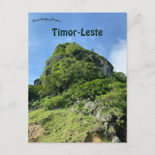 A View of Bobonaro Timor-Leste Postcard