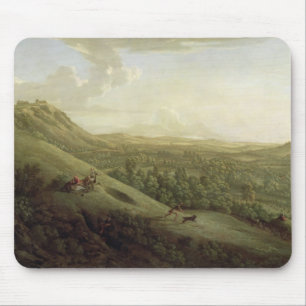 A View of Boxhill, Surrey, with Dorking in the Dis Mouse Pad