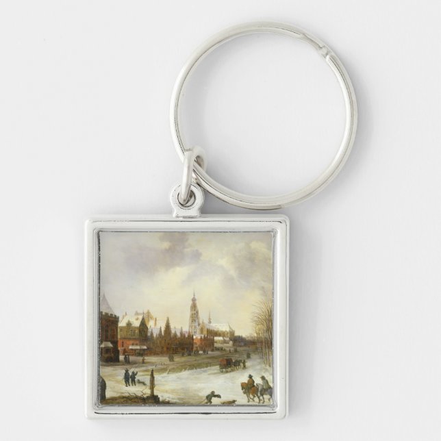 A View of Breda Key Ring (Front)