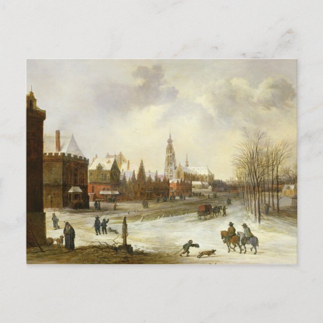 A View of Breda Postcard (Front)