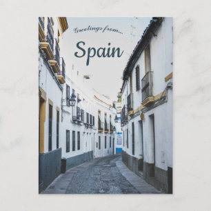 A View of  Calle Romero Córdoba  Spain Postcard