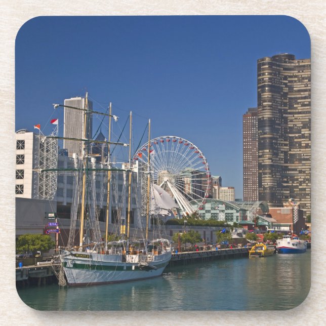 A view of Chicago's Navy Pier 2 Coaster (Front)