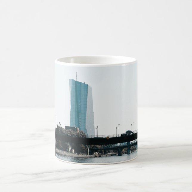 A view of Frankfurt Coffee Mug (Center)