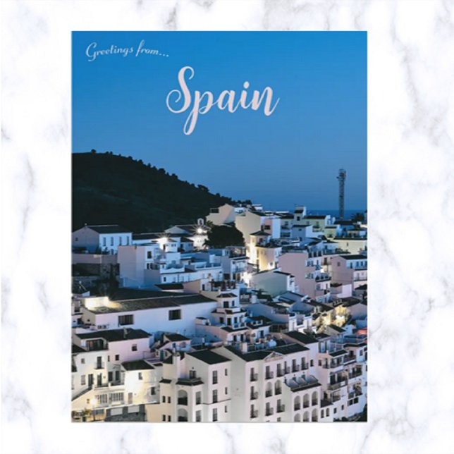 A View of Frigiliana Spain Postcard (Creator Uploaded)