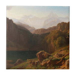 A View of Grossglockner from Kals Ceramic Tile